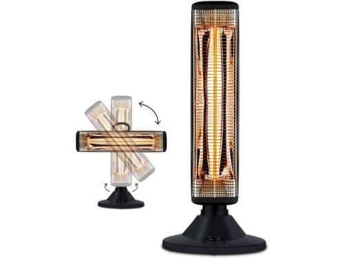 Heater Elektrische Terrasverwarmer 4923 verwarming elektrisch infrarood - binnen buiten