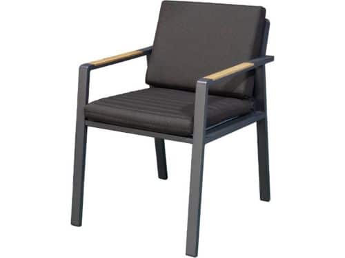 Higold Nofi - Dining stoel - Aluminium - Teak