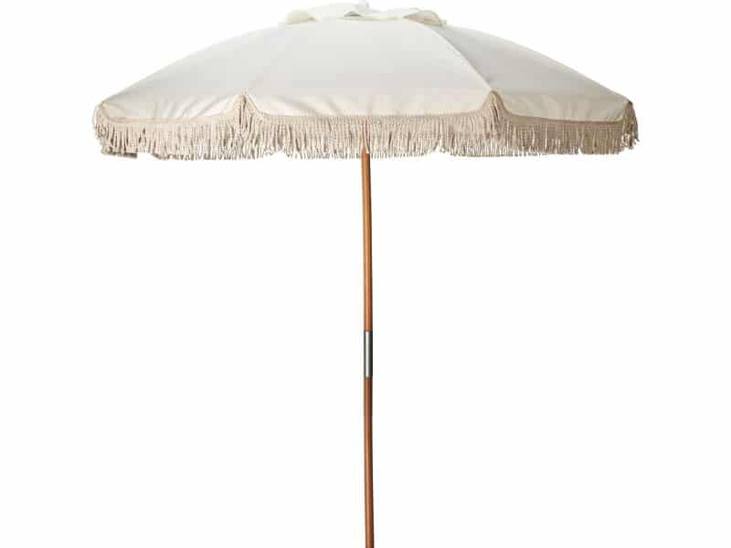 HIXA Parasol - Houten paal - Stokparasol - Beige