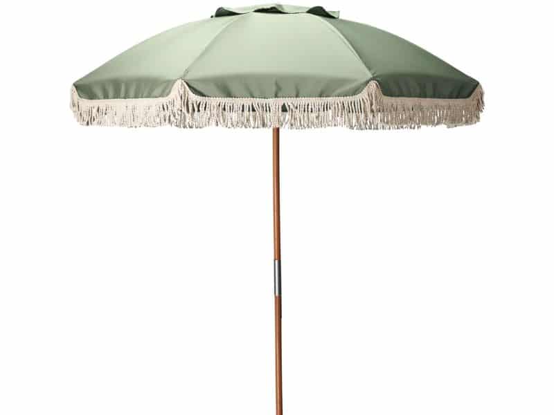 HIXA Parasol - Houten paal - Stokparasol - Groen