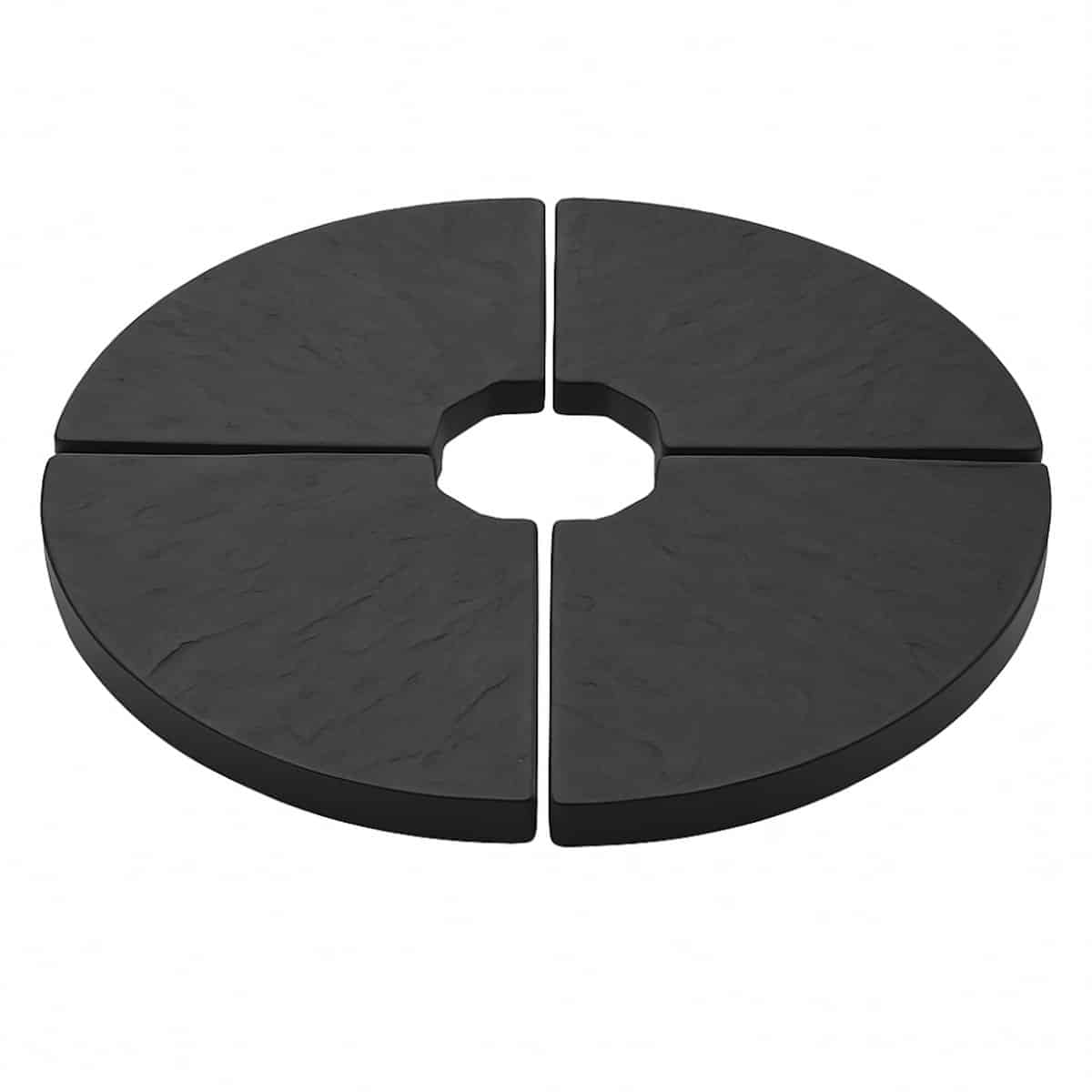 hixa parasoltegels beton gevuld parasolvoet rond