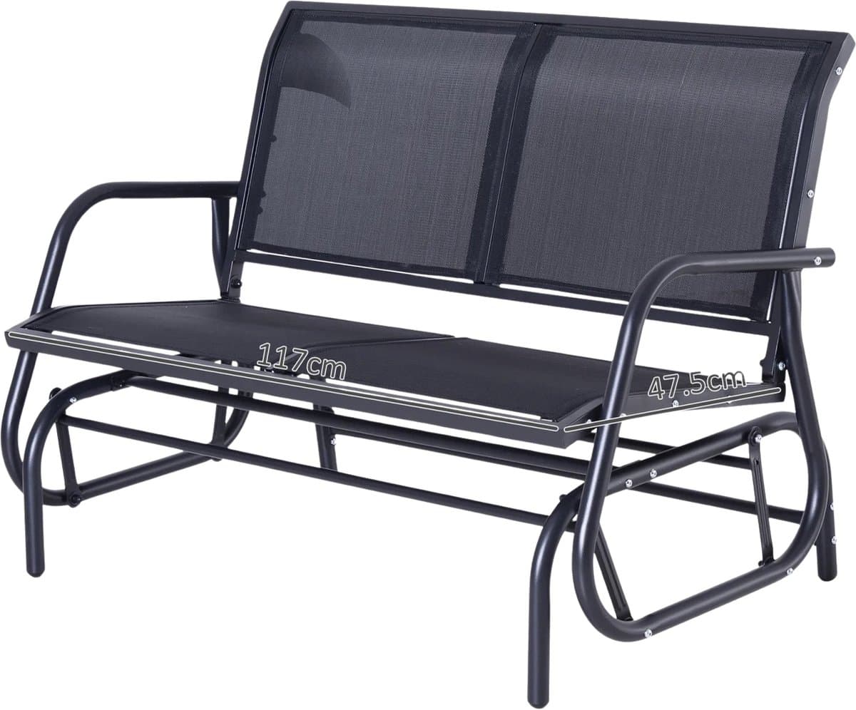 hob loungebank schommelbank tuinbank 2 personen schommelstoel tuin