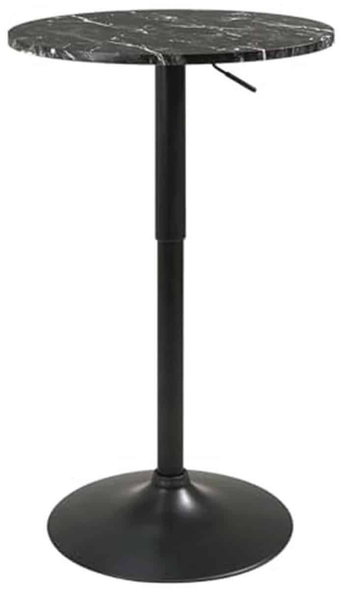 Hoogte verstelbare bartafel rond – 60 cm – moderne design