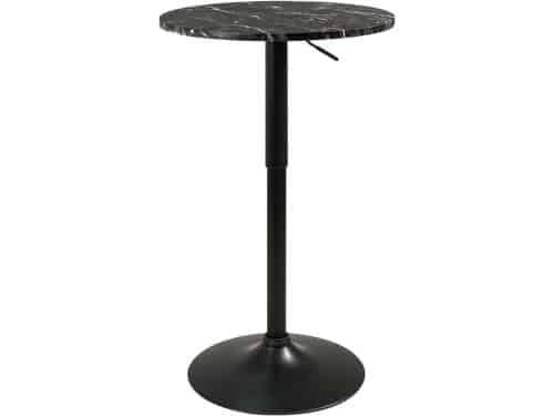 Hoogte verstelbare bartafel rond - 60 cm - moderne design