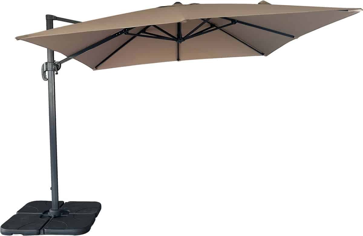 house nordic parasol baza inclusief parasolvoet zand aluminium