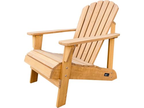 Houten Adirondack Lounge Stoel Tuinstoel met Brede Armleuningen