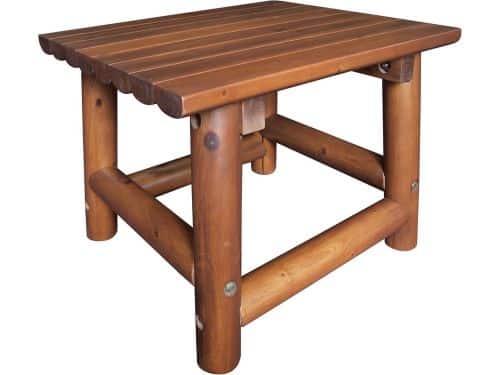 Houten Bijzettafel voor Buiten - Rustieke Charmante Accentuatie voor Terras