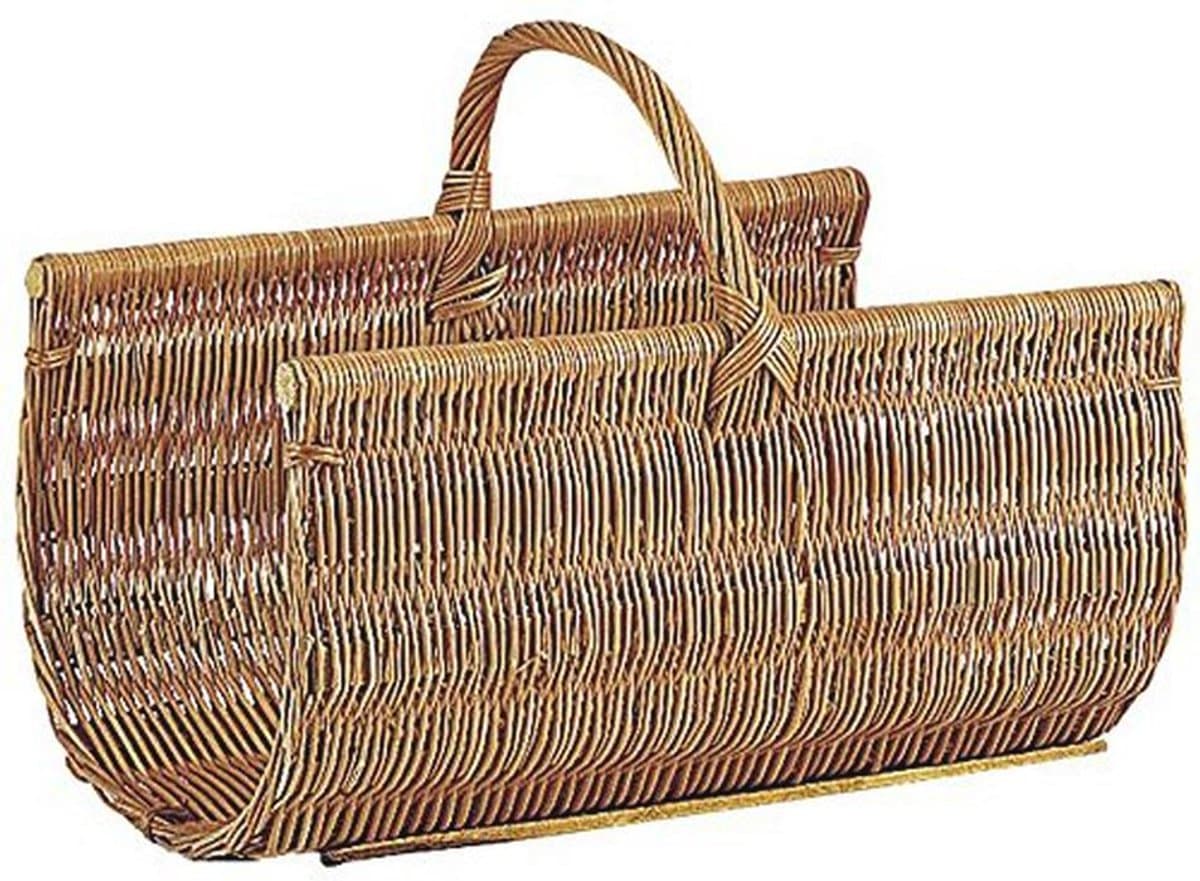 houten brandhoutmand van wilgenhout 50 x 36 x 28 44 cm