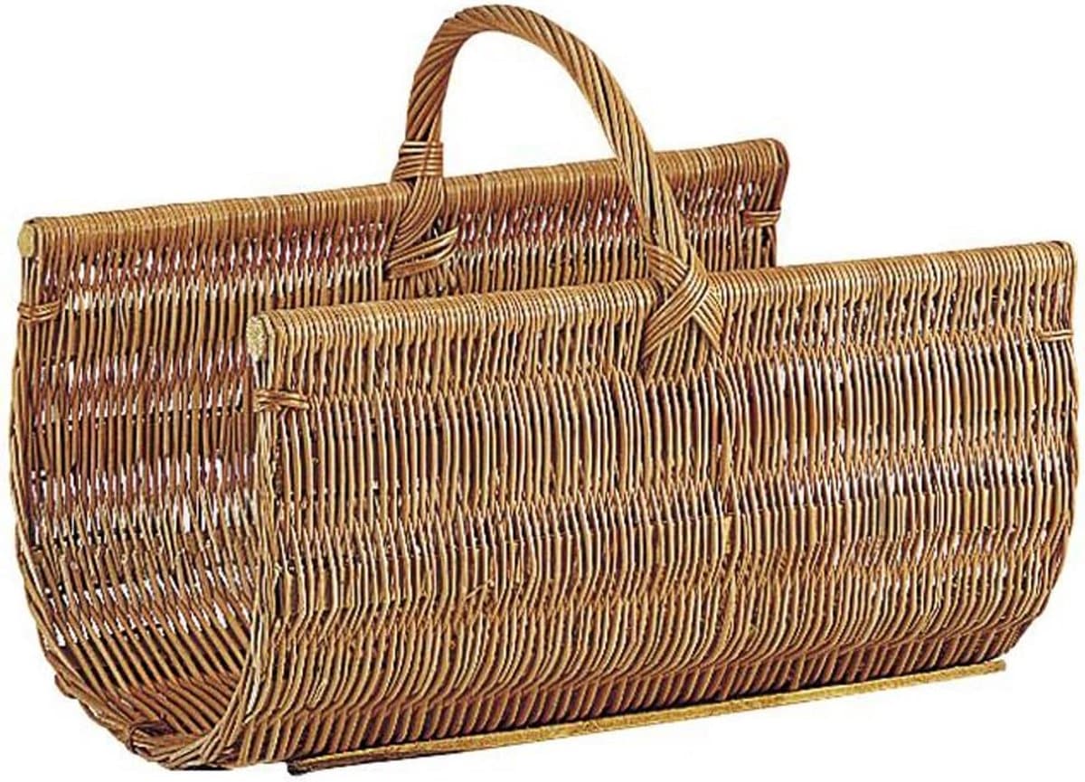 houten brandhoutmand van wilgenhout 50 x 36 x 28 44 cm