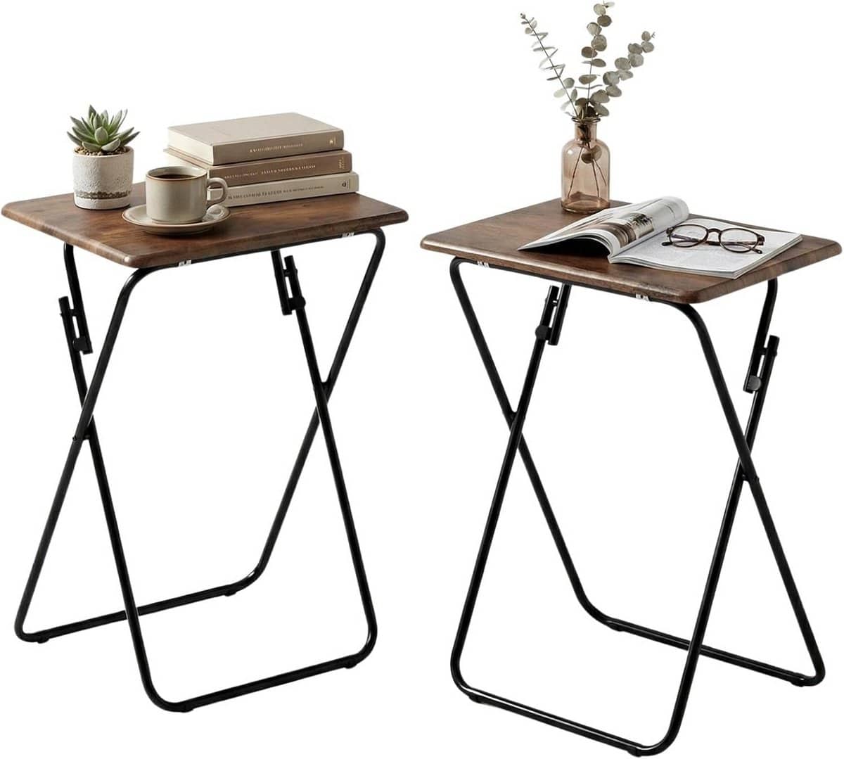 houten klaptafel voor ontbijt of eettafel geen montage nodig