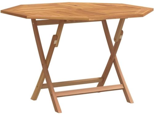 Houten Klaptafel voor Tuin en Picknick 120x120x75 cm Massief Teakhout