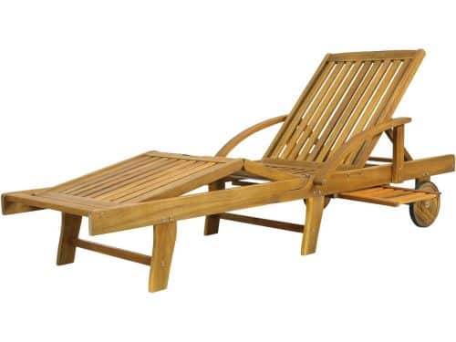 Houten Ligbed - Lounger - Zonnebed - Tuinbed - Balkonbed