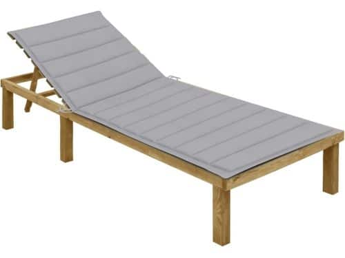 Houten Ligstoel Buiten - Tuinstoel - Lounger - Relaxstoel