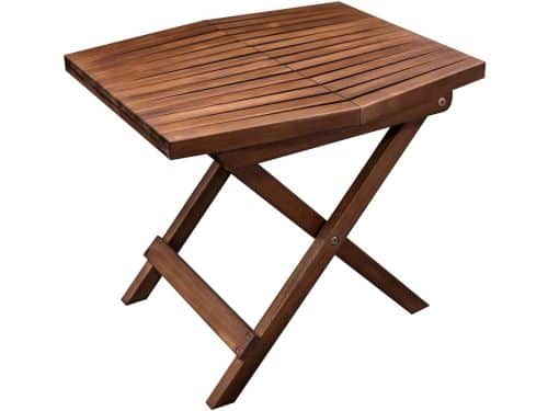 Houten Opvouwbare Bijzettafel voor Buiten - FSC Acaciahout