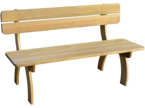 Houten Tuinbank - Parkbank Zitbank - Buiten Ontspannen - Geïmpregneerd