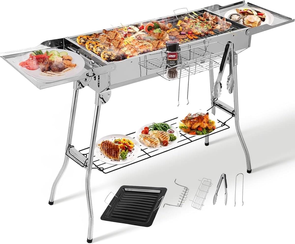 houtskool bbq smoker barbecue grill bbq grillkoken