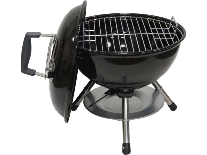 Houtskool Ketel Tafelblad Grill 14,5 inch - Perfect voor Kamperen