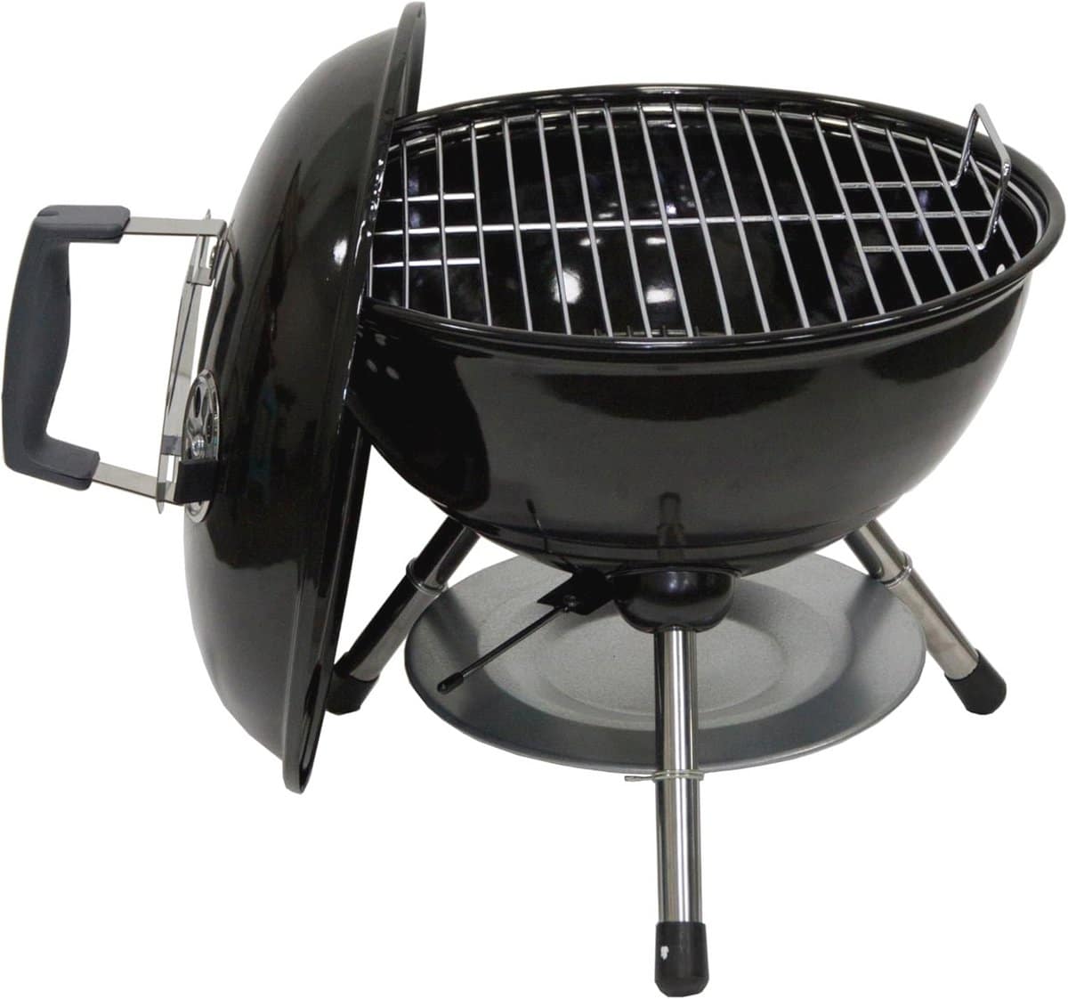 houtskool ketel tafelblad grill 14,5 inch perfect voor kamperen