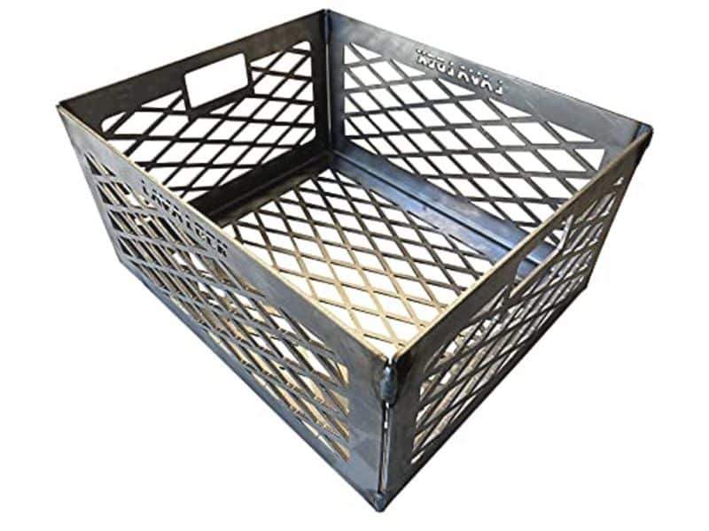 Houtskool mand voor BBQ roker 12x10x6 inch - Laser Cut