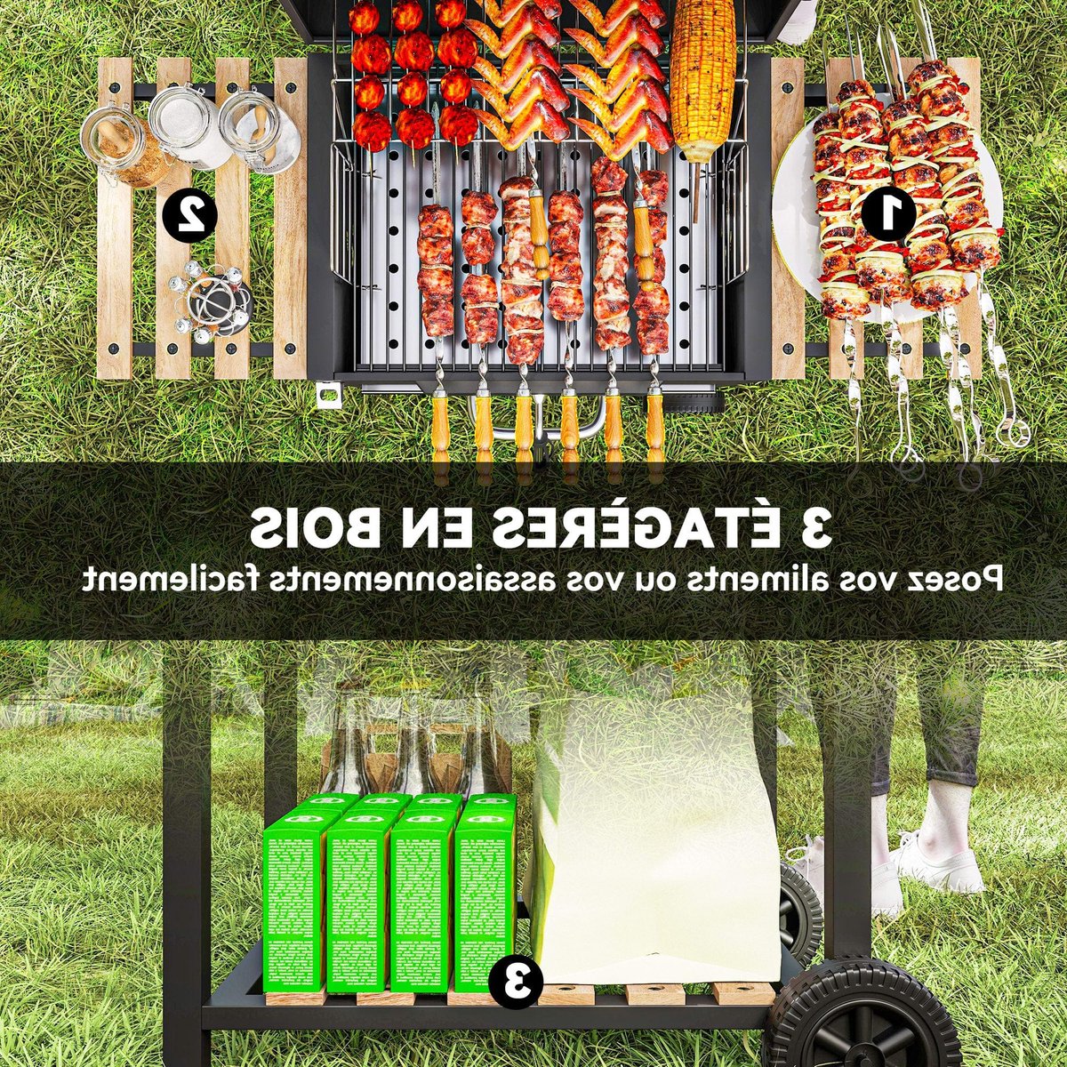 houtskoolbarbecue bbq barbecue smoker grill