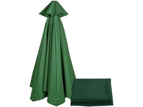 Ibenzoa® Vervangbare Parasolhoes 3x3m Voor 6 of 8 Ribben en