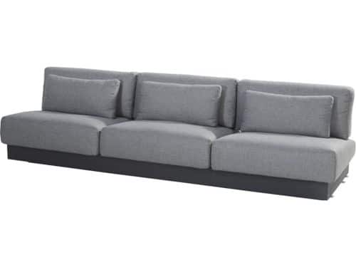Ibiza modulair 3-zitsbank antraciet 4 Seasons Outdoor