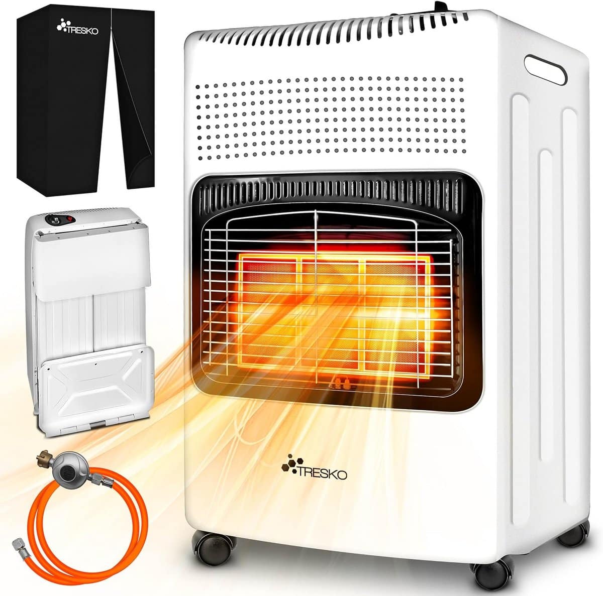 infrarood gasverwarming 4200w verplaatsbare teraskachel met 3 standen en