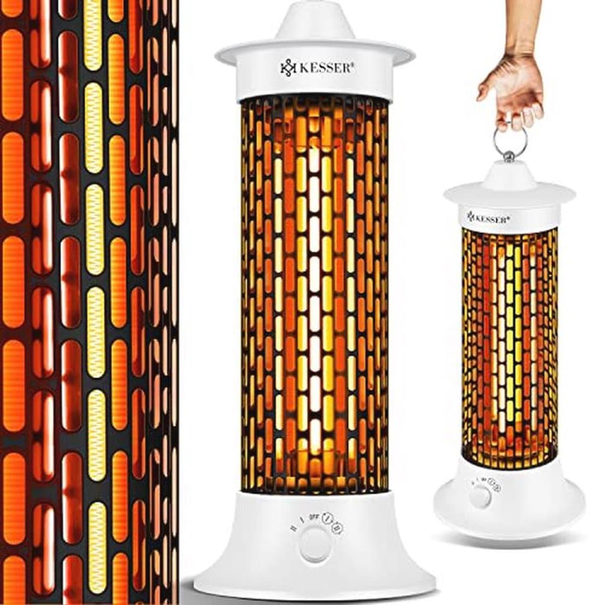 infrarood staande warmtestraler 1200w energiezuinige verwarming voor binnen en