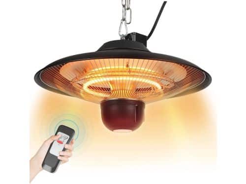 Infrarood warmtestraler voor tuin en balkon, 2000 W