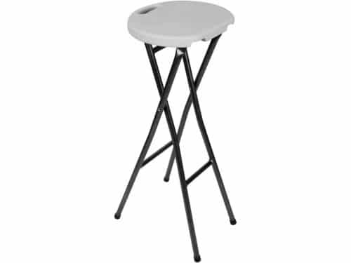 Inklapbare Barkruk 80 cm Hoog - Kantelbaar en Weerbestendig Zithoogte