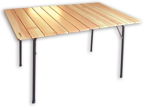 Inklapbare Dubbele Houten Klaptafel Lariks 120x80 cm