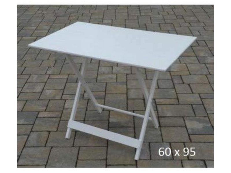 Inklapbare houten klaptafel 60 x 95 cm