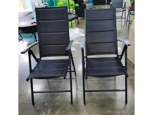 Inklapbare Tuinstoel - Vouwstoel - Balkonstoel - Loungestoel - Tuinfauteuil