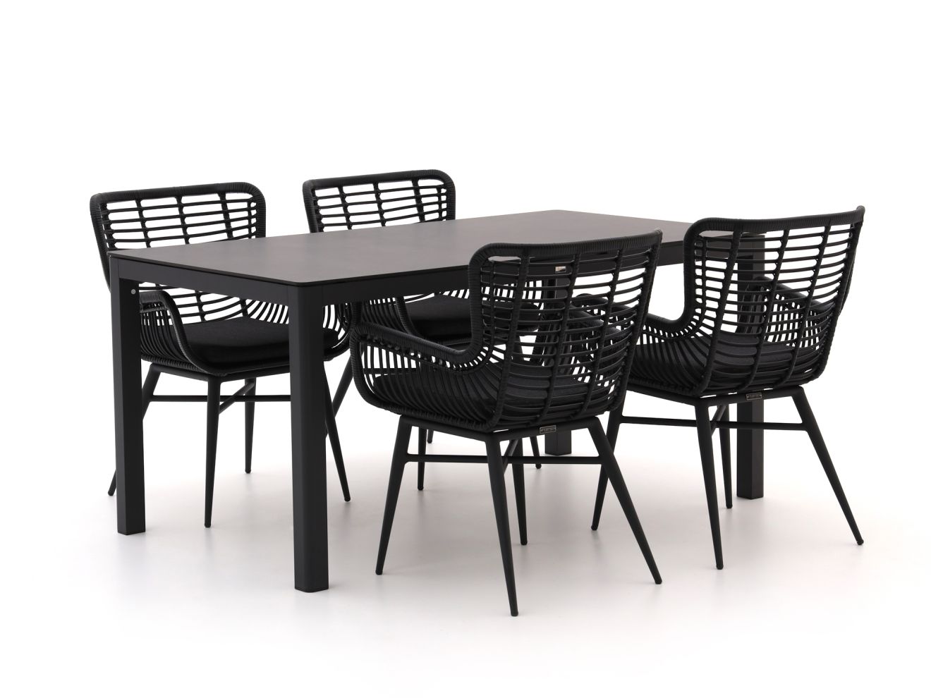 intenso asti/la fonte 160cm dining tuinset 5 delig laagste prijsgarantie!
