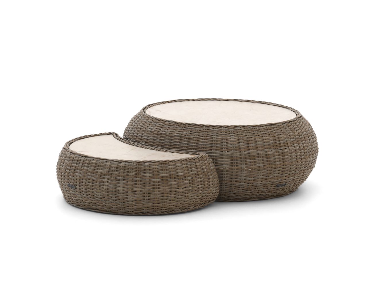 intenso santa ninfa lounge tuintafelset ø 101cm/41x82x22cm laagste prijsgarantie!