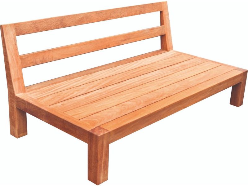 Intergard Loungebank tuin hardhout Amazon Teak