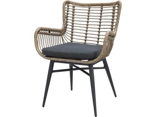 Jasmine dining tuinstoel - Natural