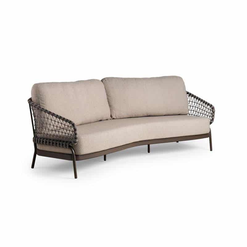 juno 3 zits lounge bank incline chocolat tierra outdoor tierra outdoor