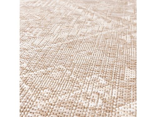 Jute buitenkleed - Atlas Aztec Bruin/Creme - 160x230cm