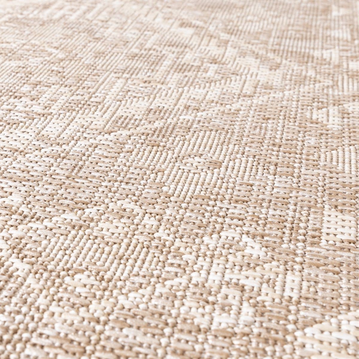 jute buitenkleed atlas aztec bruin/creme 160x230cm