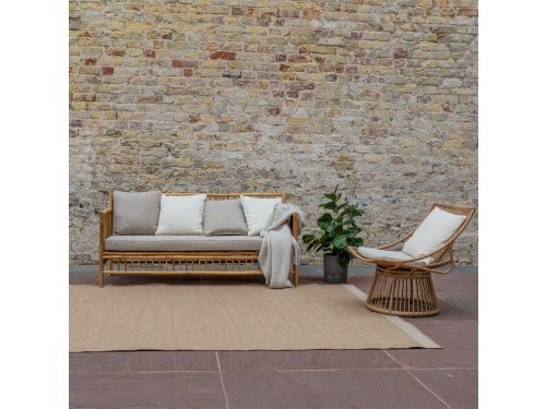 Jute buitenkleed Naturel Border - 200 x 290 cm