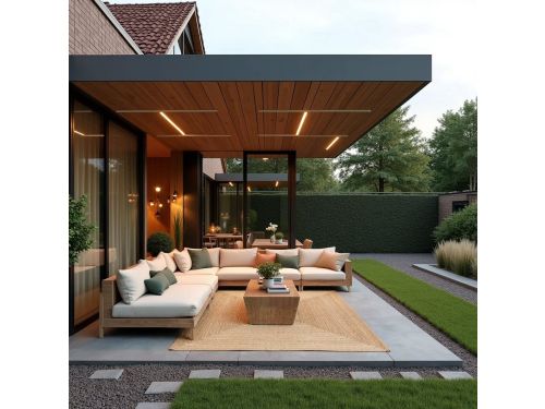 Jute Buitenkleed Outdoor Breeze Naturel 240 x 340cm Mrcarpet