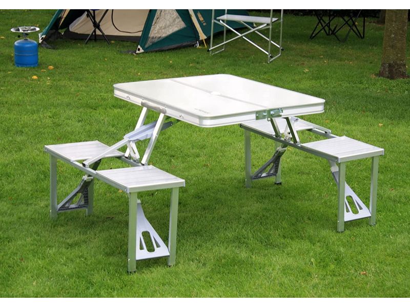 kampeertafel , klaptafel