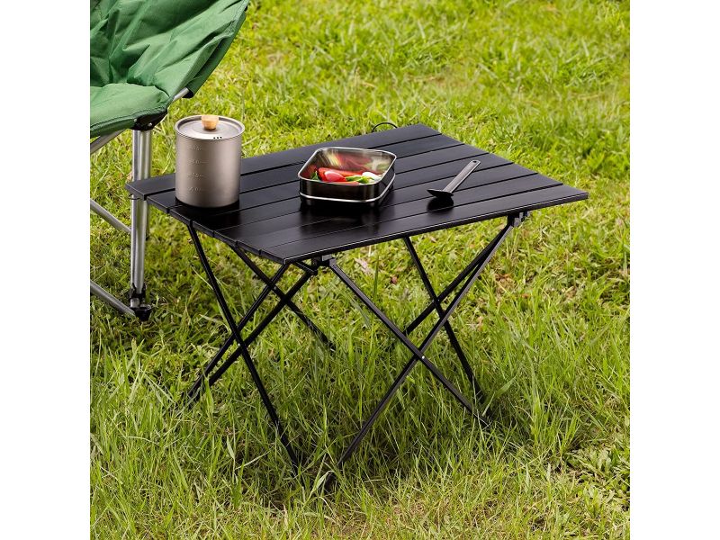 kampeertafel , klaptafel