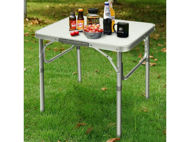 kampeertafel , klaptafel