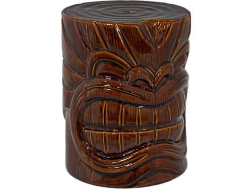 Keramische Tiki Hoofd Bijzettafel voor Tuin en Buiten