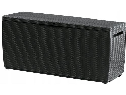 Keter Capri Opbergbox - 302L - 123x53,5x57cm - Grafiet