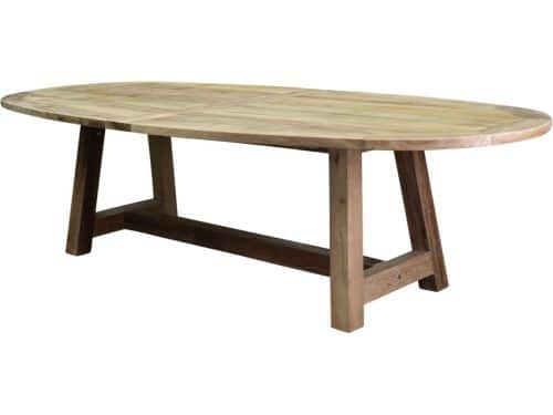 Kingston dining tuintafel 280x130xH77 cm teak