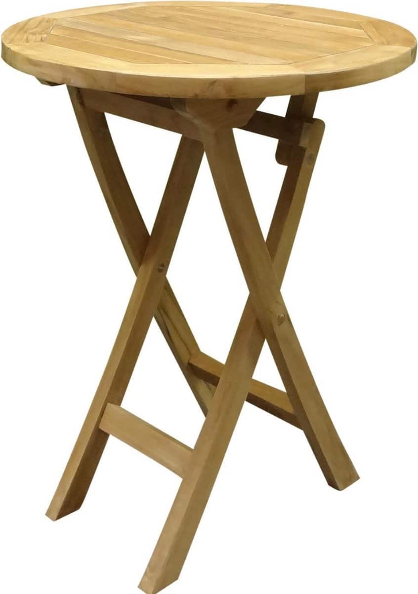 klaptafel 60x60x75 rond model