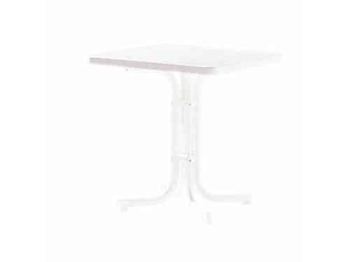 Klaptafel 70 x 70 cm met Marmerdecor en Stalen Frame